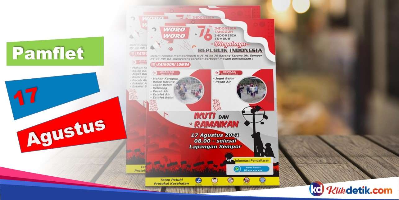 Aplikasi Untuk Membuat Pamflet 17 Agustus Terbaik - KlikDetikCom